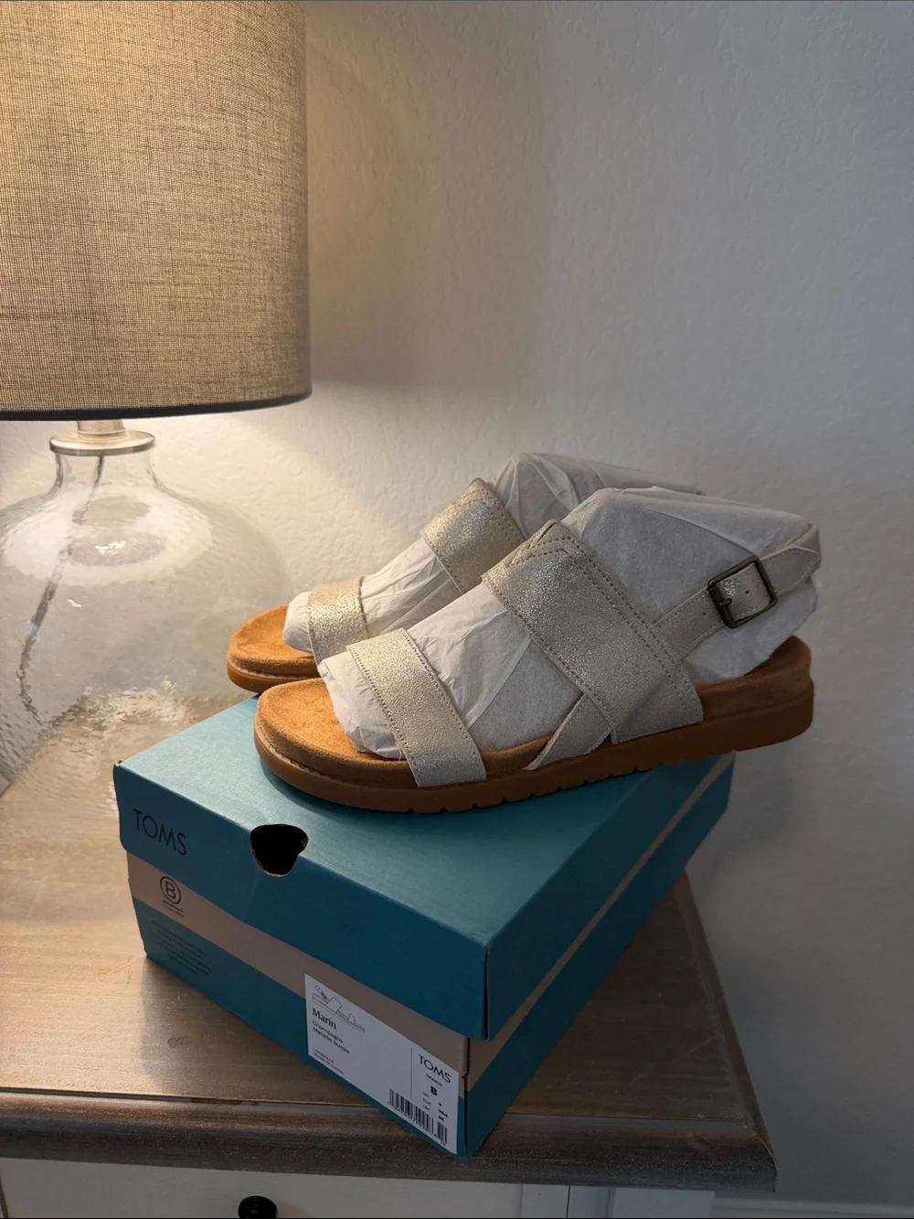 TOMS Marin Double-Strap Slide Sandals
